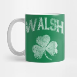 Walsh Irish Family Shamrock St Patricks Day Mug